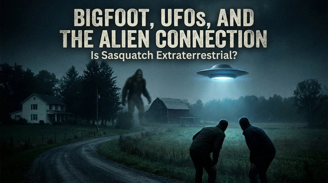 Bigfoot, UFOs, and the Alien Connection: Why Sasquatch Might Be Extraterrestrial - What Then Studio