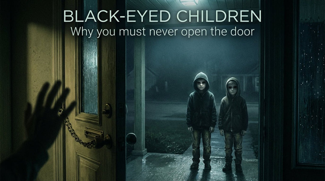 Black-Eyed Children Encounters: Why You Must Never Open the Door - What Then Studio
