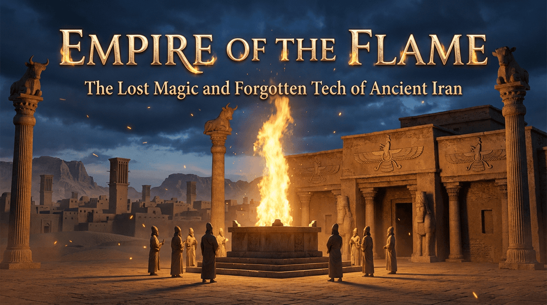 Empire of the Flame: The Lost Magic and Forgotten Tech of Ancient Iran - What Then Studio