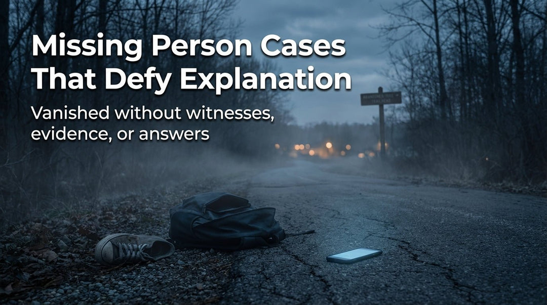 Missing Persons Cases That Defy Explanation - What Then Studio