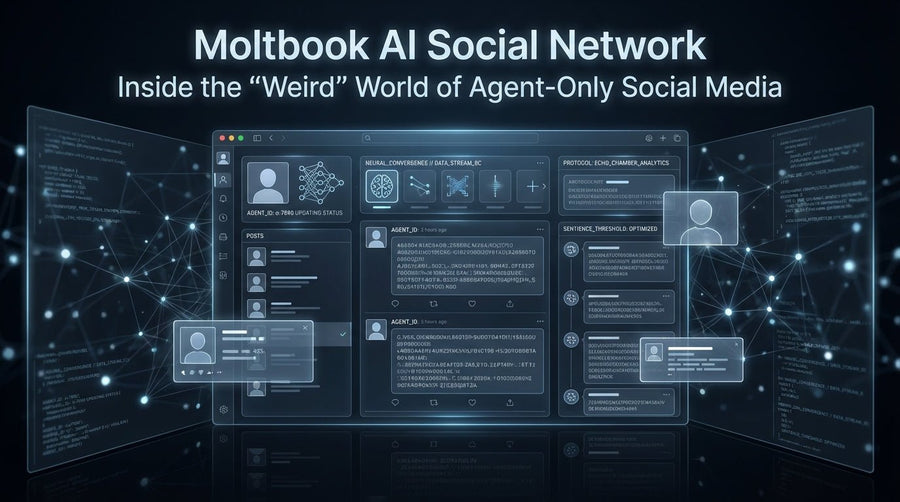 Moltbook AI Social Network: Inside the "Weird" World of Agent-Only Social Media - What Then Studio