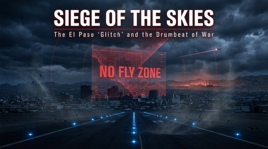 Siege of the Skies: The El Paso "Glitch" and the Drumbeat of War - What Then Studio