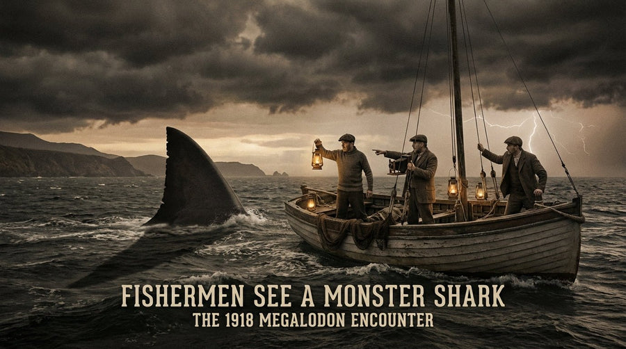 The 1918 Port Stephens Incident: Did Fishermen Encounter a Megalodon? - What Then Studio