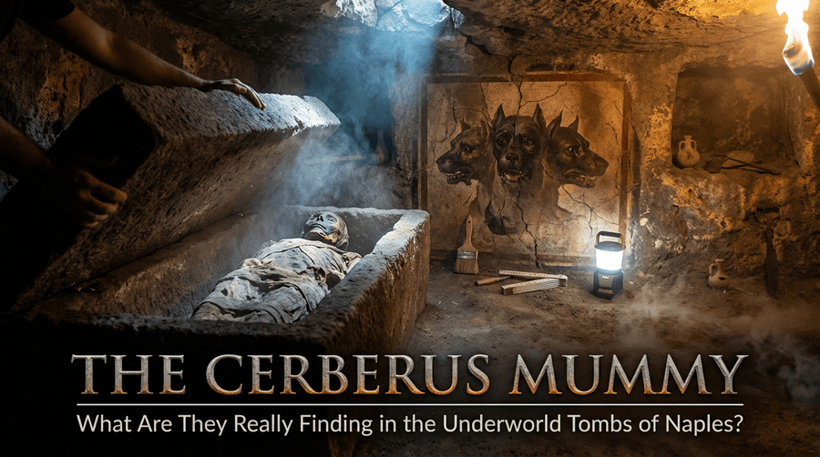 The Cerberus Mummy: What Are They Really Finding in the Underworld Tombs of Naples? - What Then Studio
