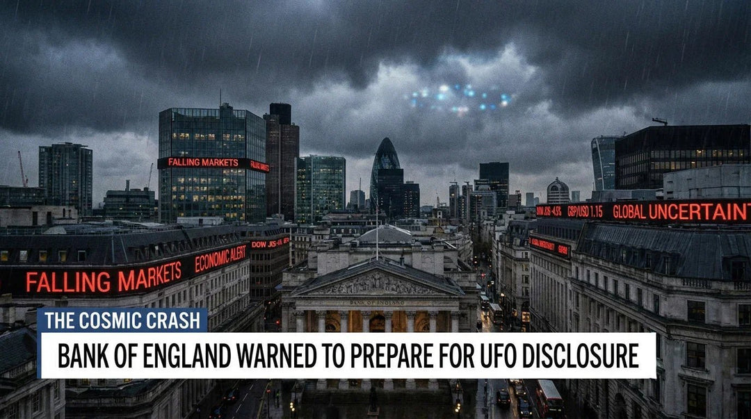 The Cosmic Crash: Why a Bank of England Analyst Says We Need to Stress-Test for Aliens - What Then Studio