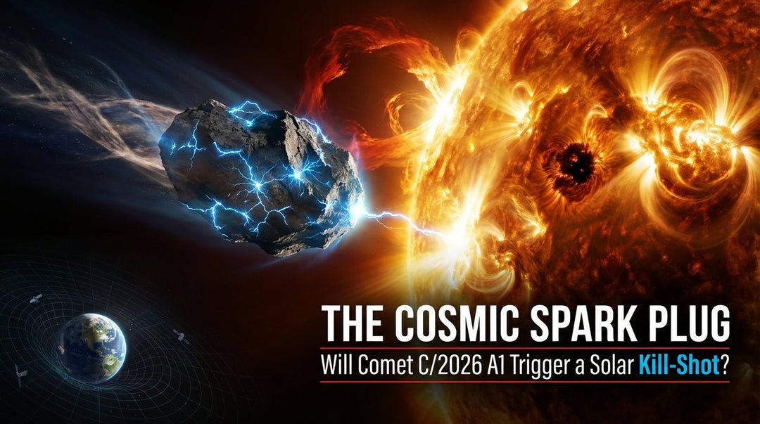 The Cosmic Spark Plug: Will Comet C/2026 A1 Trigger a Solar Kill-Shot? - What Then Studio