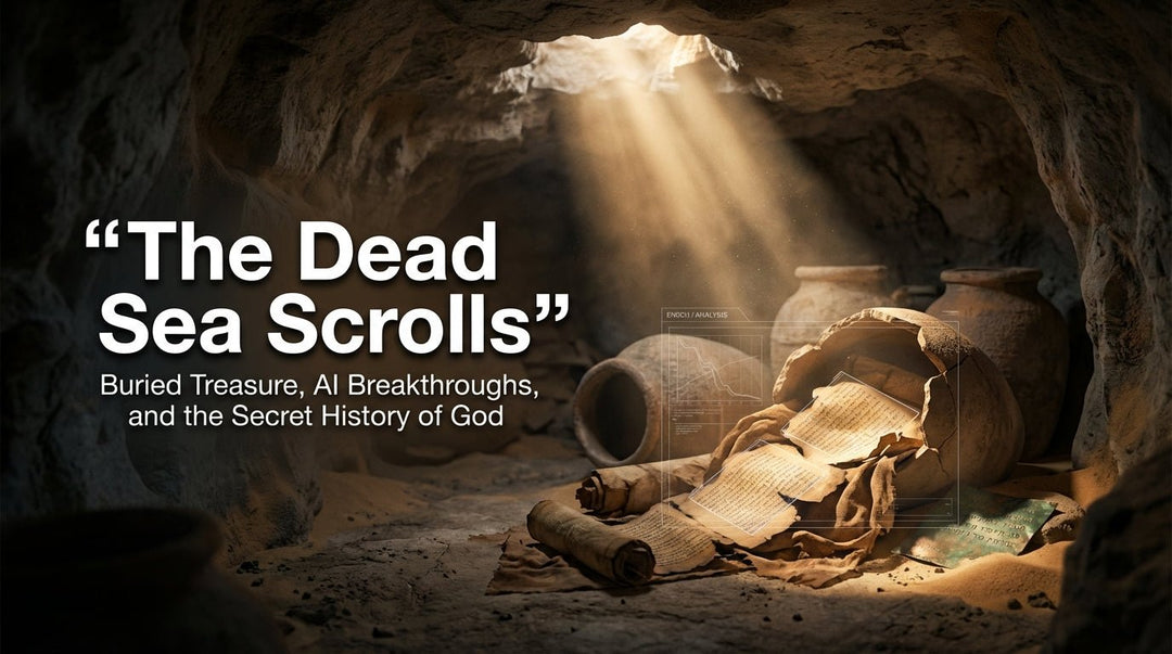 The Dead Sea Scrolls: Buried Treasure, AI Breakthroughs, and the Secret History of God - What Then Studio