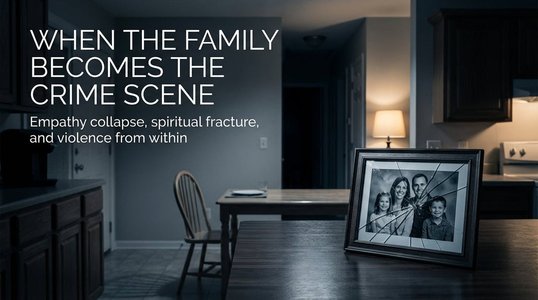 The Death of Natural Affection: Why Family Murders Are Exploding in 2026 - What Then Studio