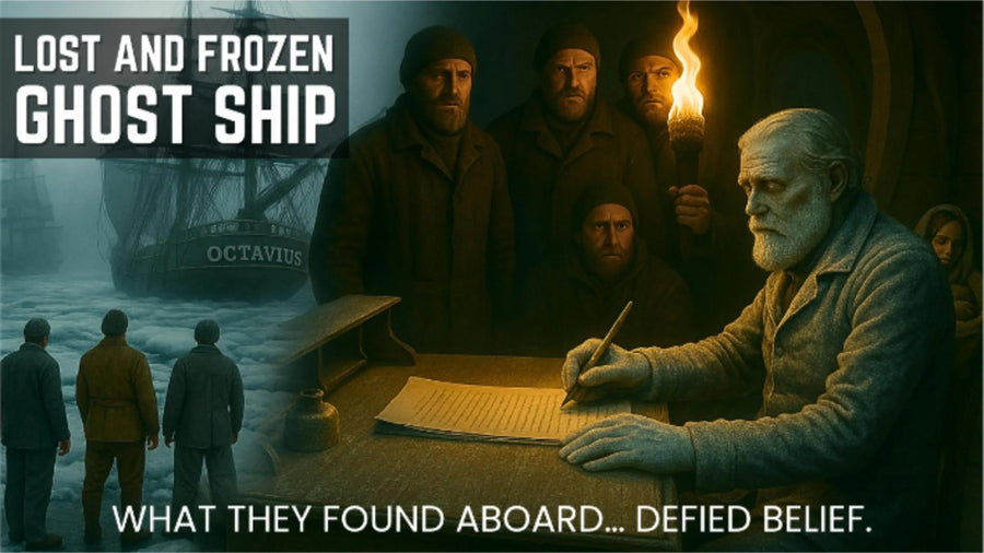 The Ghost Ship Octavius — A Frozen Mystery Lost at Sea - What Then Studio