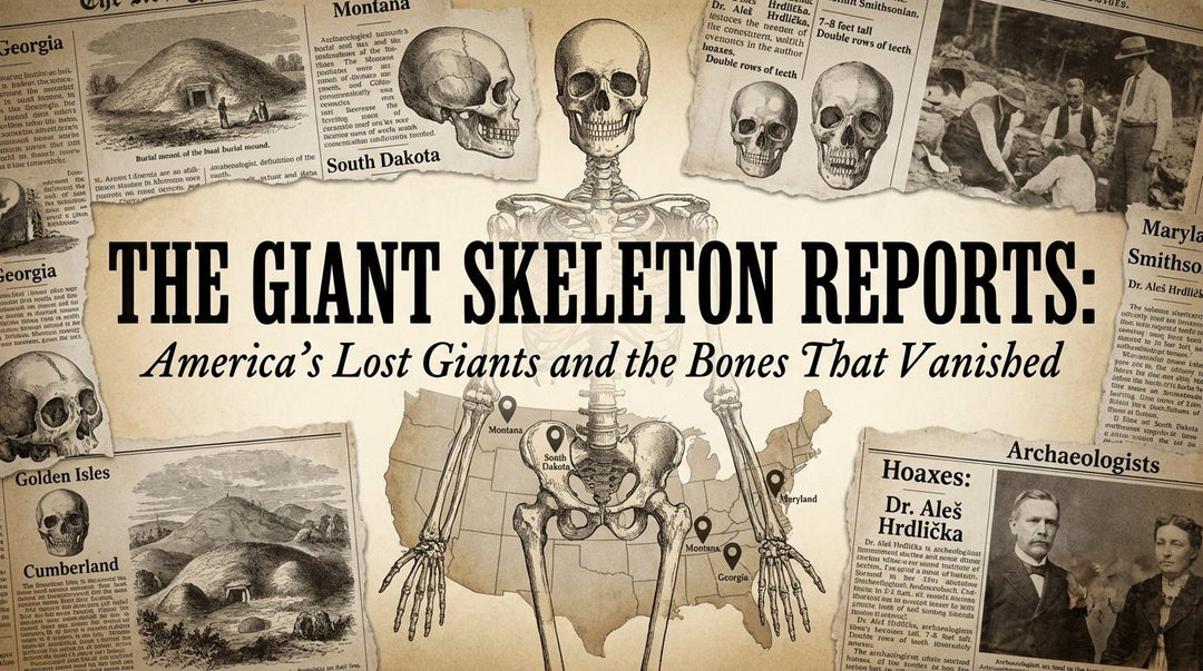 The Giant Skeleton Reports: America’s Lost Giants and the Bones That Vanished - What Then Studio
