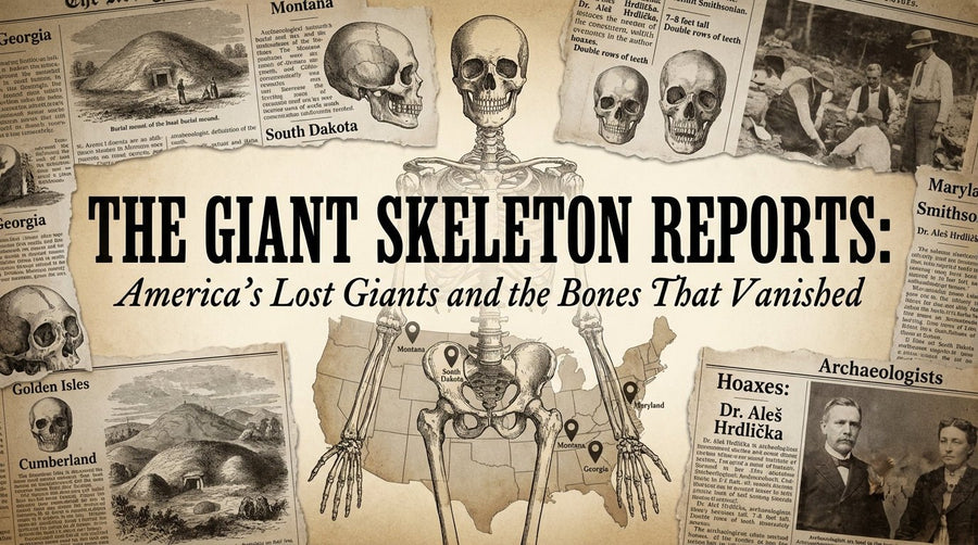 The Giant Skeleton Reports: America’s Lost Giants and the Bones That Vanished - What Then Studio
