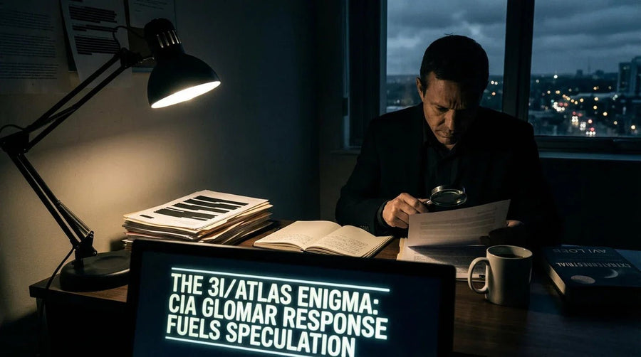 The Glomar Response: Why is the CIA Hiding Records on a "Rock"? - What Then Studio