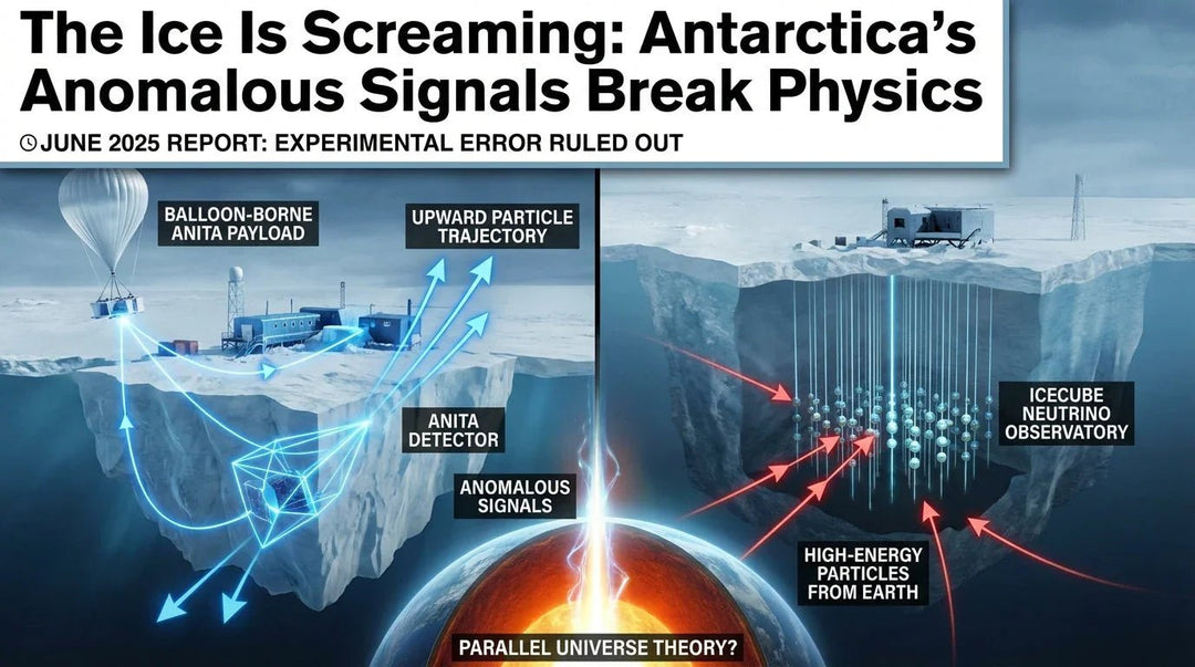 The Ice Is Screaming: Why Antarctica's "Impossible" Signals Break Reality - What Then Studio