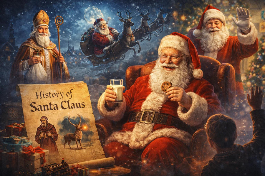 The Man, The Myth, The Mall Santa: How a Turkish Monk Became a Coca-Cola Icon - What Then Studio