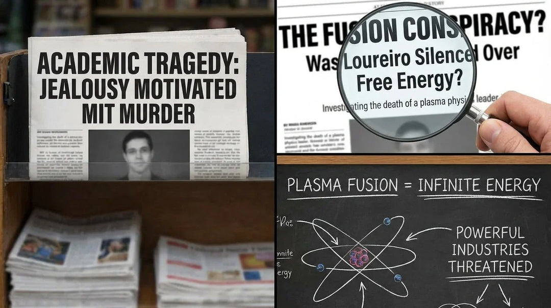 The MIT Fusion Murder: Was it Academic Envy, or a Hit Job to Stop "Free Energy"? - What Then Studio