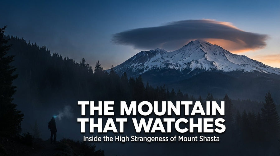 The Mountain That Watches: Inside the High Strangeness of Mount Shasta - What Then Studio