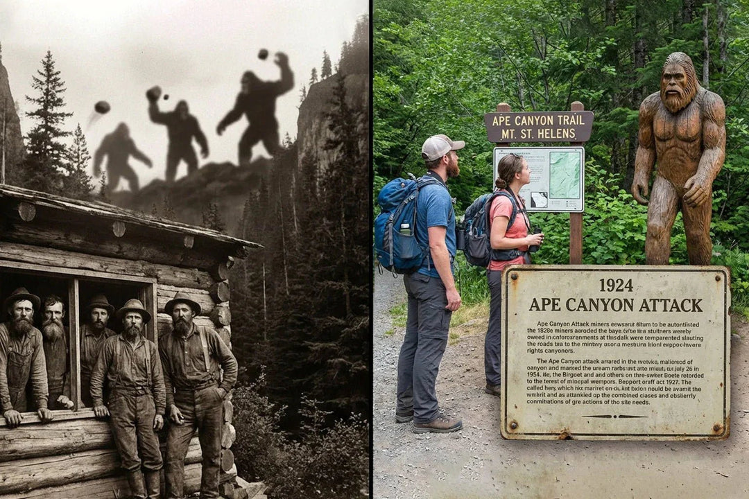 The Mystery of Ape Canyon: Miners vs. Bigfoot - What Then Studio