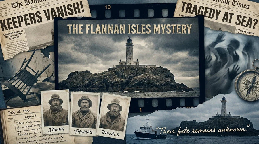The Mystery of the Flannan Isles Lighthouse Keepers - What Then Studio
