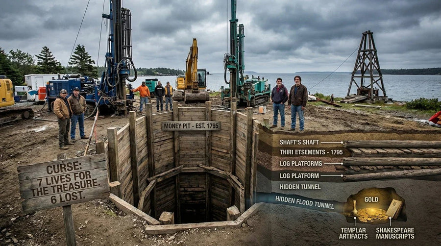 The Mystifying Oak Island Money Pit: History & Curse - What Then Studio