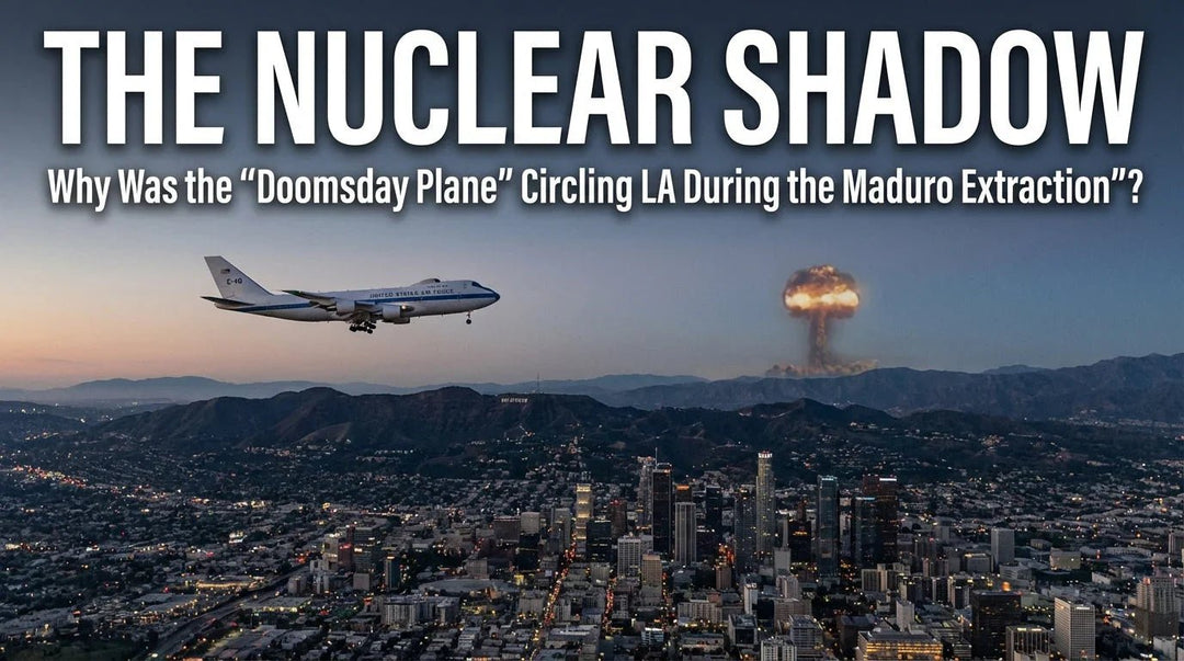 The Nuclear Shadow: Why Was the "Doomsday Plane" Circling LA During the Maduro Extraction? - What Then Studio