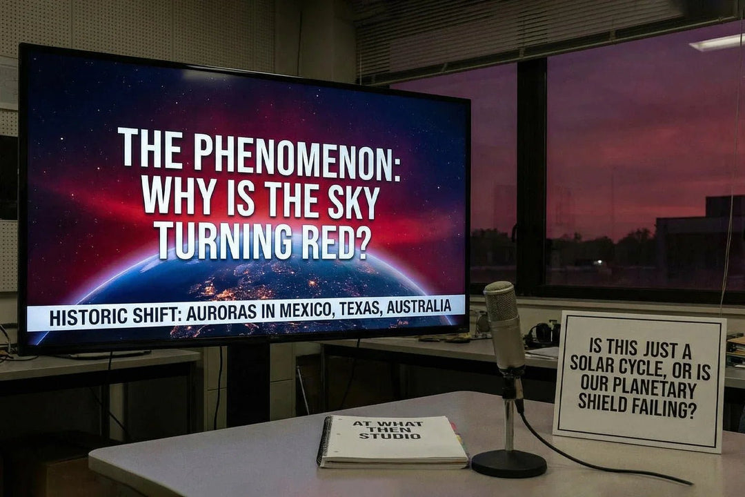 The Sky Has Changed: Why Red Auroras Are Appearing Globally (Mexico & Australia) - What Then Studio
