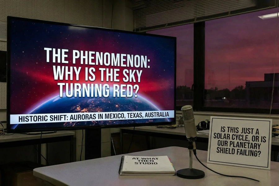 The Sky Has Changed: Why Red Auroras Are Appearing Globally (Mexico & Australia) - What Then Studio