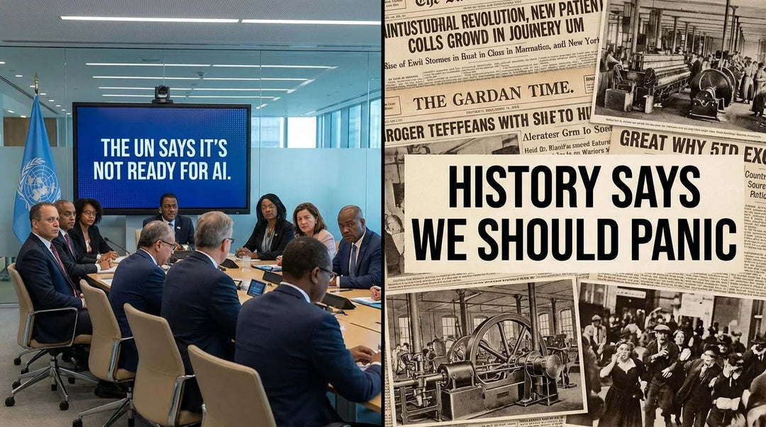 The UN Says It's Not Ready for AI. History Says We Should Panic. - What Then Studio