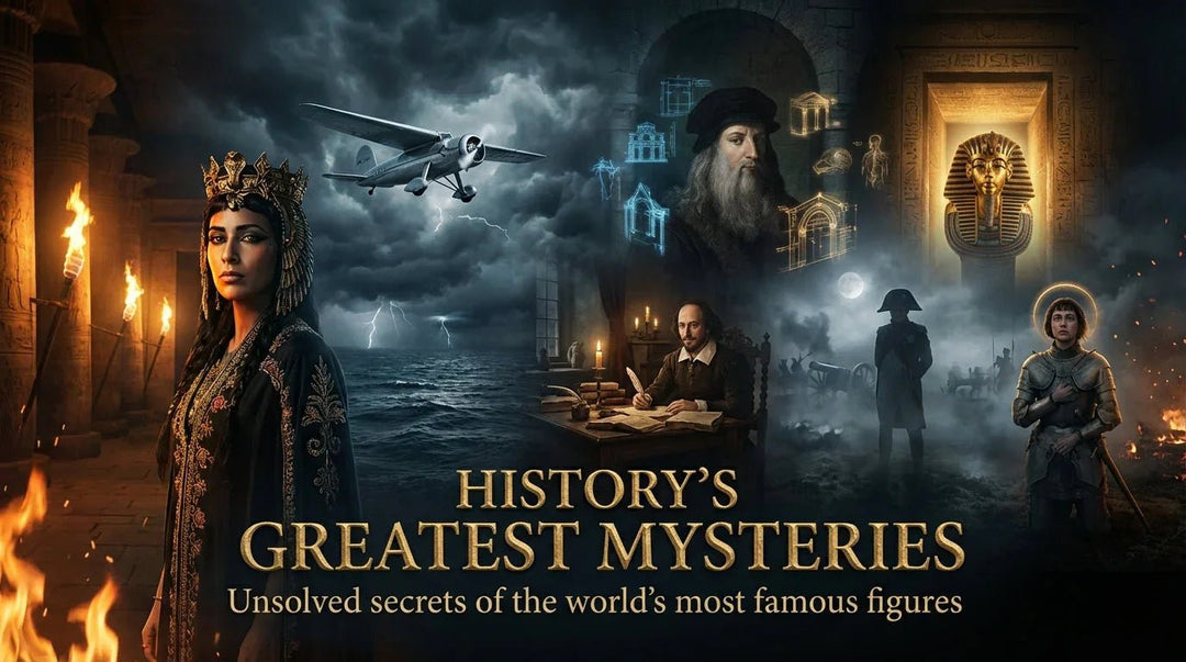 Unraveling Mysteries of Famous Historical Figures - What Then Studio