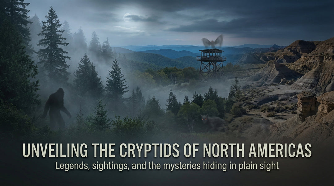Unveiling North America's Mystical Cryptids - What Then Studio