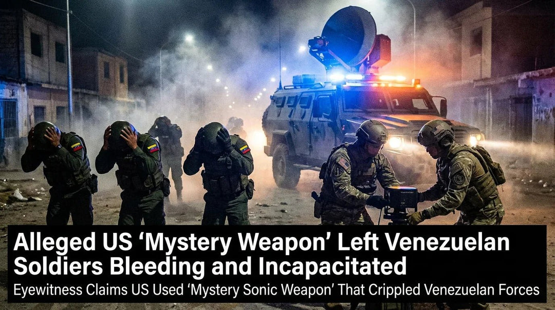US Allegedly Used Sonic Weapons Against Venezuelan Forces - What Then Studio