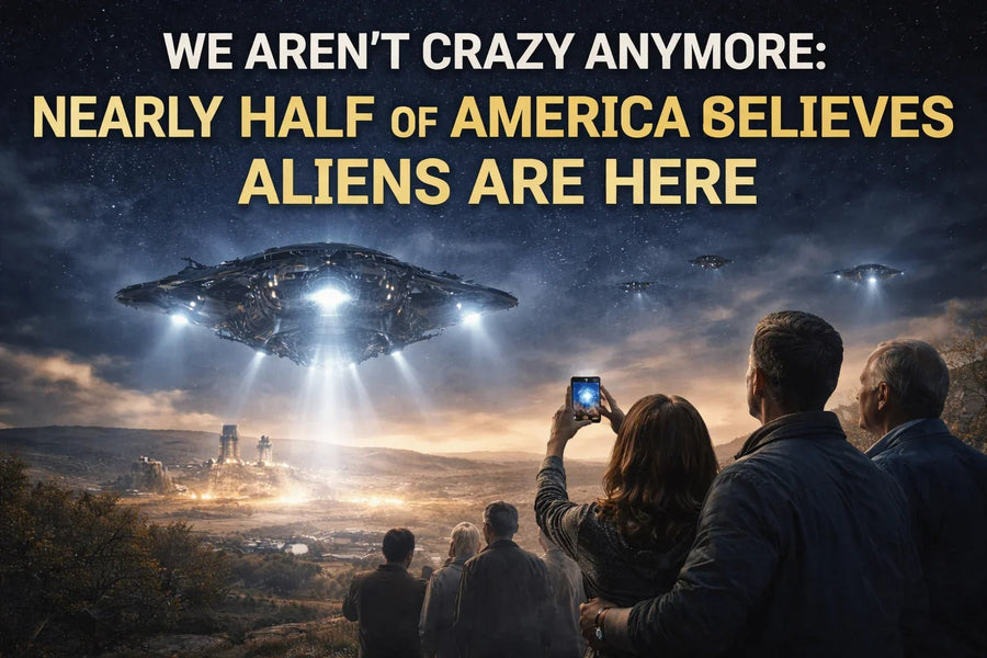 We Aren't Crazy Anymore: Nearly Half of America Now Believes Aliens Are Here - What Then Studio