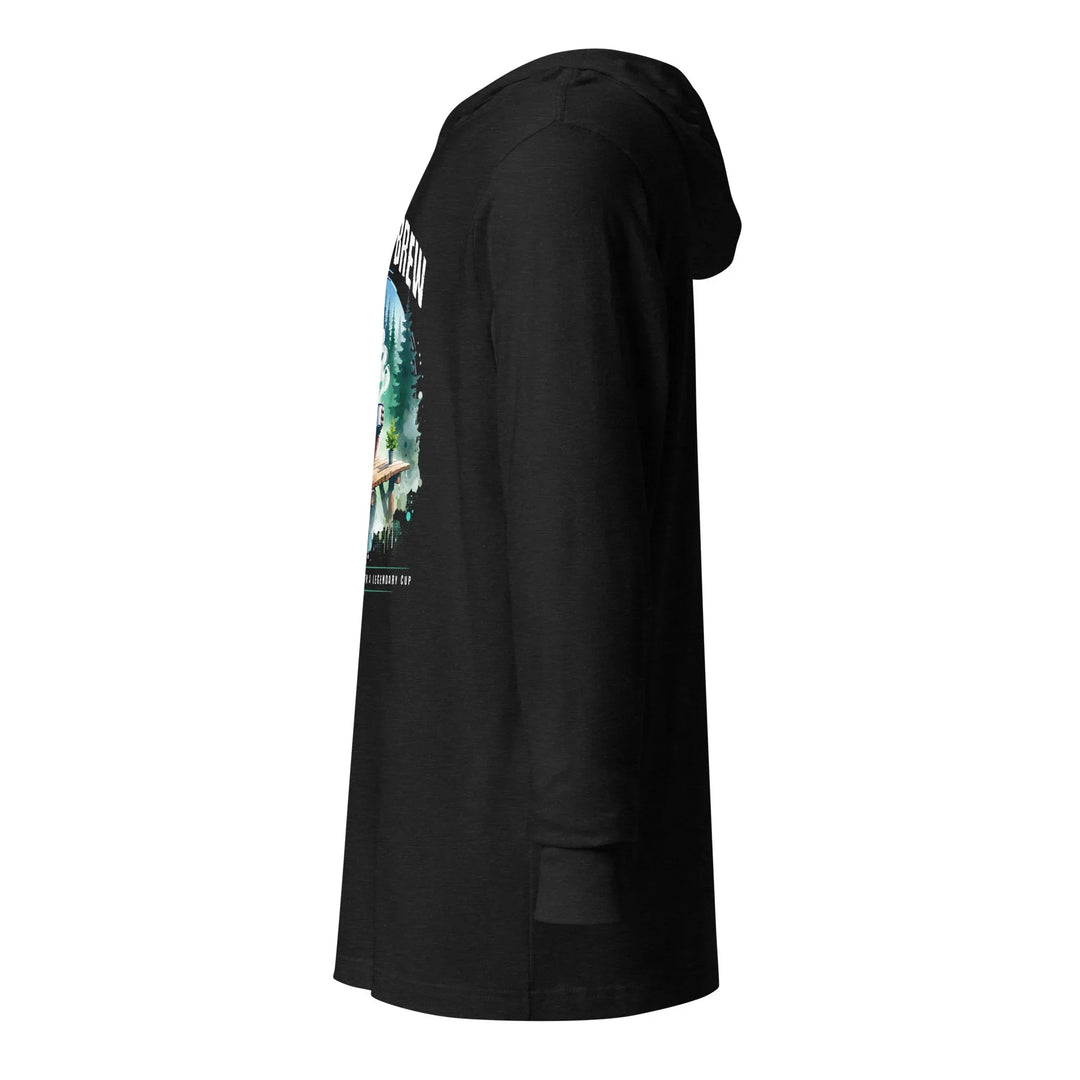 Bigfoot Brew Hooded long - sleeve tee | Paranormal Graphic T-Shirt - What Then Studio