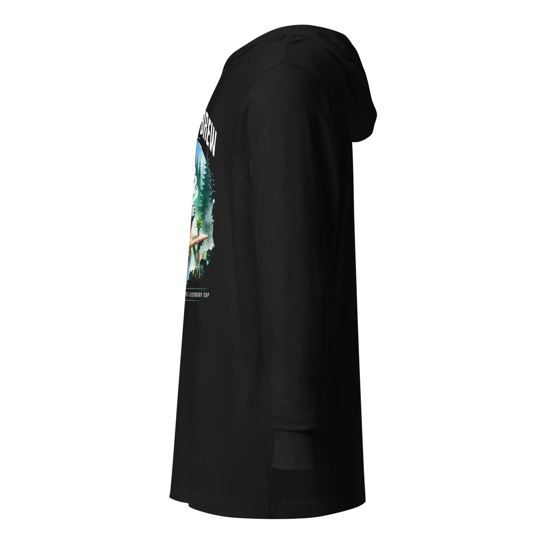Bigfoot Brew Hooded long - sleeve tee | Paranormal Graphic T-Shirt - What Then Studio