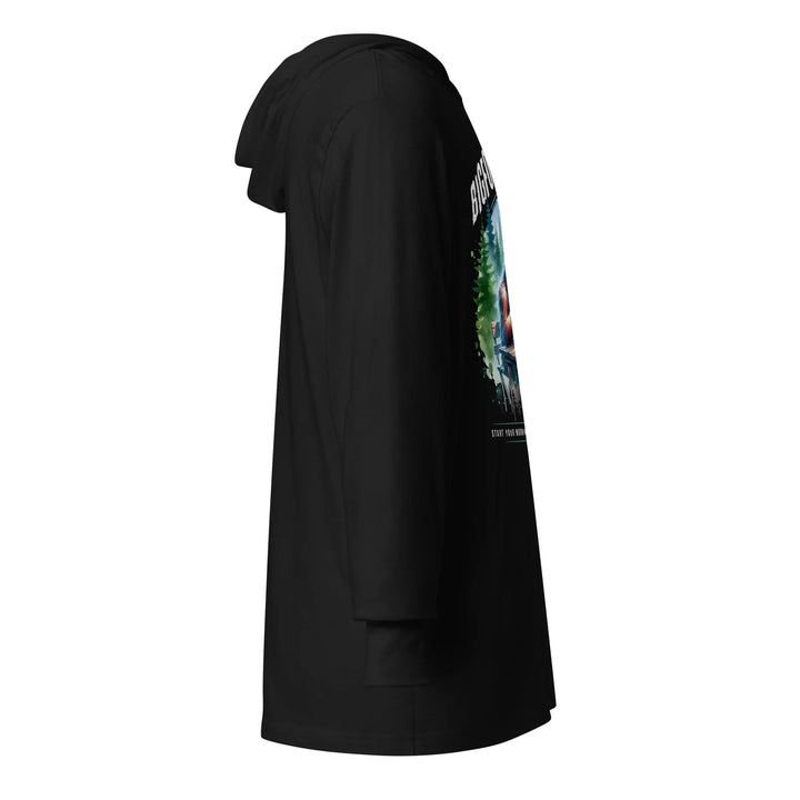 Bigfoot Brew Hooded long - sleeve tee | Paranormal Graphic T-Shirt - What Then Studio