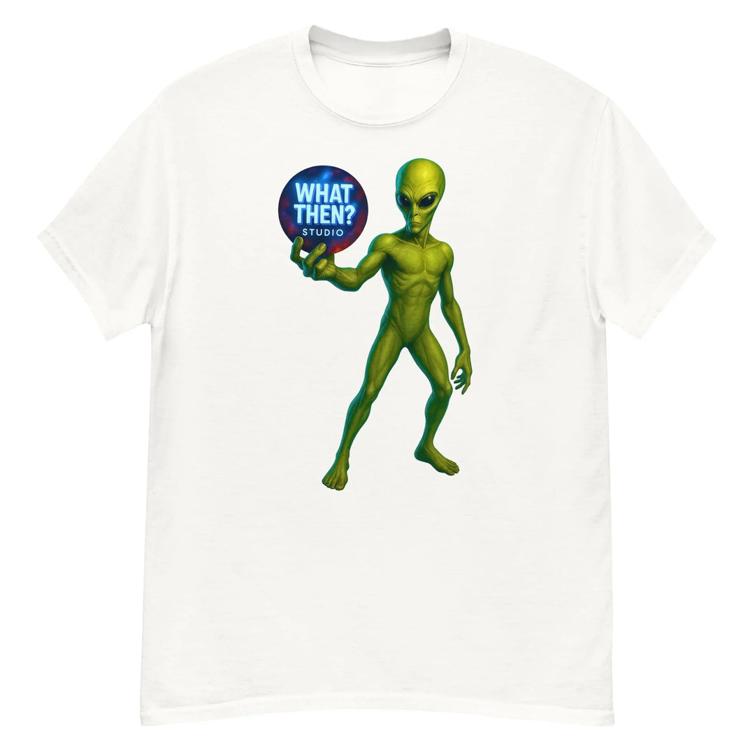 What Then? Alien Unisex classic tee | Paranormal Graphic T-Shirt - What Then Studio
